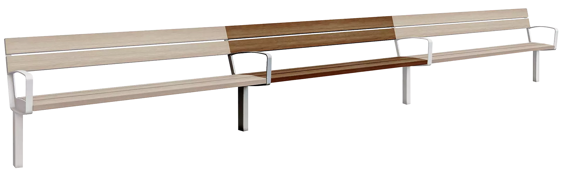 Vorschau: Sitzbank INTERVERA - Vorschau: Sitzbank INTERVERA - Mittelelement